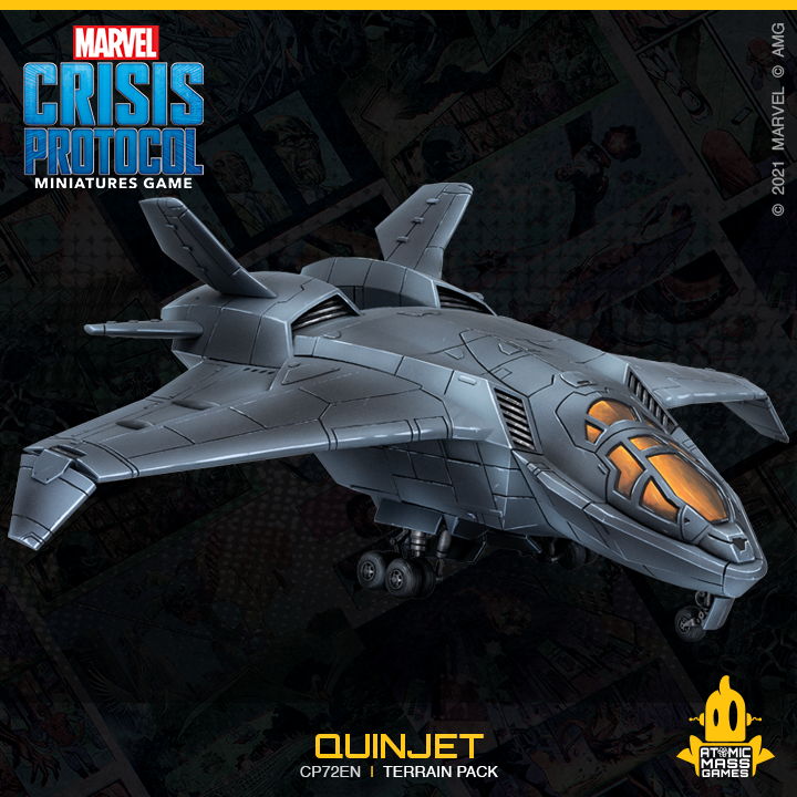 Marvel Crisis Protocol : Quinjet Terrain Pack